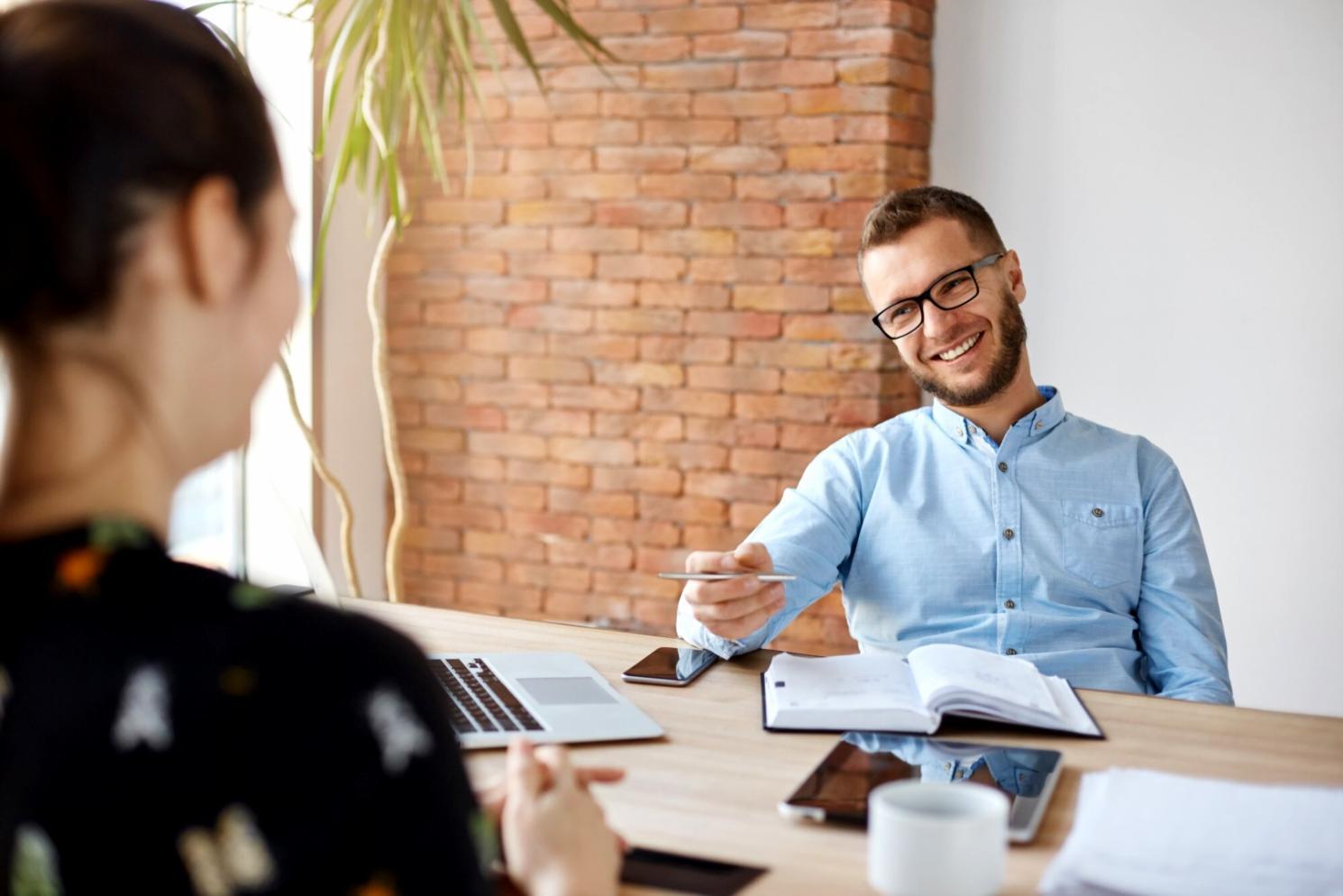 Financial planning session with documents and calculator